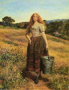Sir John Everett Millais The Farmers Daughter painting